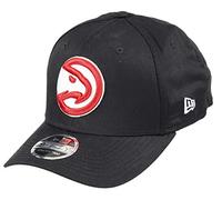 New Era Atlanta Hawks 9fifty Stretch Snapback Cap NBA Essential Black - One-Size