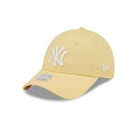 New Era Basecap Damen York Yankees MLB Baseball Cap Kappe 9Forty verstellbar Gelb League Essential - One-Size