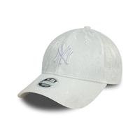 New Era Béisbol Aficionado Gorra New York Yankees Ajustable Mujeres señoras Encaje Blanco Logotipo del Equipo