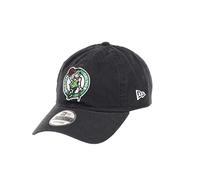 New Era Boston Celtics NBA Team Black 9Twenty Unstructured Strapback Cap - One-Size