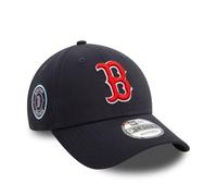 New Era Boston Red Sox Gorra de béisbol MLB Azul Logotipo del Equipo Visera Curva Strapback Sombrero