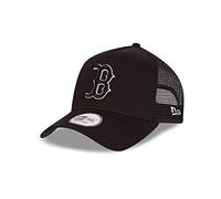 New Era Boston Red Sox Gorra MLB Trucker Gorra Basecap Béisbol Malla Tonal Negro - Talla única