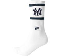 New Era - Calcetines Mlb Premium New York Yankees (1 Par), Unisex, White, 43-46