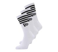 NEW ERA Calcetines negro / blanco, Talla 39-42