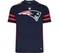 New Era Camiseta de fútbol americano de la NFL, New England Patriots, talla S