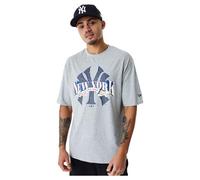 Camiseta New Era MLB Arch Graphic New York Yankees Grey Med Hombre M