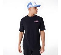 Camiseta new era mlb wordmark oversized new york yankees negro ho L