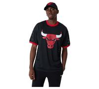 New Era Camiseta de Manga Corta Marca Modelo NBA Team Logo Mesh OS tee CHIBUL BLKFDR