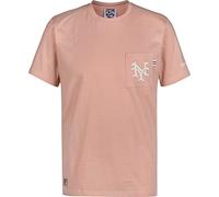 New Era Camiseta de Manga Corta para Hombre con Logo Vintage de MLB Rosa. L