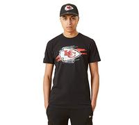 New Era Camiseta Marca Modelo NFL Tear Logo tee KANCHI BLKRED