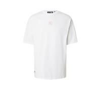 NEW ERA Camiseta 'MLB NEYYAN' altrosa / blanco XL altrosa / blanco