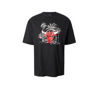 NEW ERA Camiseta 'NBA PALM TREE CHIBUL' rojo / negro / blanco L rojo / negro / blanco