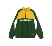 New Era - Chaqueta de viento deslizable de la NFL - Jackets - Hombre - Verde - M -