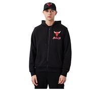 New Era Chaqueta Deportiva para Hombre Chicago Bulls Negro
