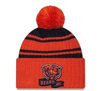 New Era Chicago Bears NFL 2022 Sideline Sport Knit Orange Blue Beanie - One-Size