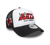 New Era Chicago Bulls A-Frame Trucker Cap Negro