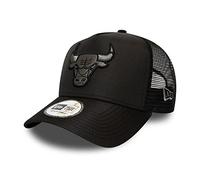 New Era Chicago Bulls Frame Adjustable Trucker Cap Trucker Bob Black - One-Size