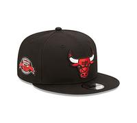 New Era Chicago Bulls NBA 6 Times NBA Champion Sideptach 9Fifty Snapback Cap Black - M - L