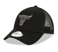 New Era Chicago Bulls NBA BOB Team Logo Negro A-Frame Gorra de Camionero Ajustable