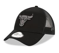 New Era Chicago Bulls NBA Bob Team Logo Negro A-Frame Gorra de Camionero Ajustable