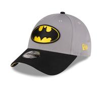 New Era CHYT DC 9FORTY Batman Grablk - Gorras para niños, color gris, YTH