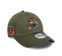 New Era Cincinnati Bengals Gorra para niño y niña Sombrero Ajustable NFL Fútbol Americano Verde