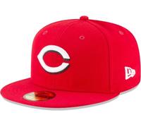 New Era Cincinnati Reds AC Rendimiento Scarlet Cap 59Fifty Fitted MLB Authentics