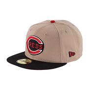 New Era Cincinnati Reds MLB Two Tone Camel Black 59Fifty Basecap - 7 1/2-60cm (XL)