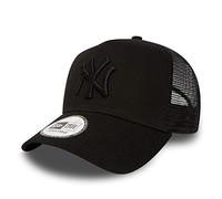 New Era Clean Trucker, Gorras Unisex Adulto, Negro, Talla Única
