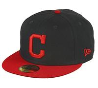 New Era Cleveland Indians MLB AC Performance Navy 59Fifty Basecap - 7 3/8-59cm (L)