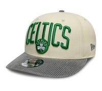 New Era Cord Visor 9Fifty Gorra Snapback Boston Celtics Beige Gris, Talla: S/M
