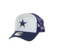 New Era Dallas Cowboys NFL Two Tone Gris Azul 9Forty A-Frame Gorra de Camionero Ajustable