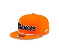 New Era Denvers Broncos Sideline Home 59Fifty Cap Gorra para Hombre, Azul Oscuro, 6 7/8