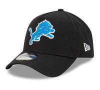 New Era Detroit Lions NFL Evergreen Negro Gorra Ajustable del Modelo 9Forty A-Frame