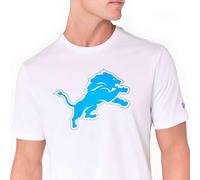 New Era Detroit Lions NFL Team Logo Blanco Camiseta