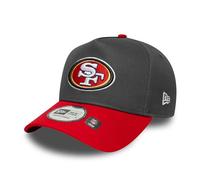 New Era E-Frame Gorra Snapback - Label San Francisco 49ers - Talla única, color carbón