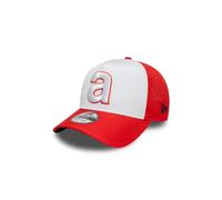 New Era Embroidery 9Forty Adjustable Cap Aprilia Blanco Rojo, Talla: Talla única