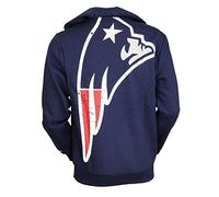 New Era England Patriots Hoody Big Logo Back Navy - L