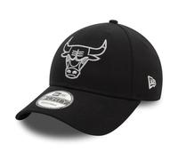 New Era ERA Chicago Bulls Basketball Metallic Outline 940, 001 - Black, Talla única