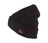 New Era ERA Flag Pop Cuff blklvr Beanie, Black, OSFA