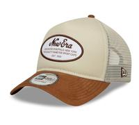 New Era ERA GORRA BEIGE OVAL SUEDE TRUCKER UNICA