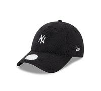 New Era Fanartikel Baseball York Yankees Teddy Frauen Plüsch Schwarz verstellbar 9Forty Cap