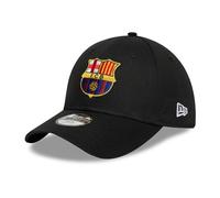 New Era FC Barcelona Football Club, producto oficial 2026, gorra de béisbol con logotipo central, gorro, ajustable, negro, niños, jóvenes