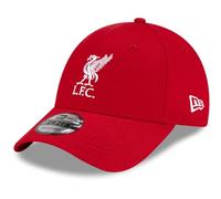 New Era FC Liverpool Hombre & Mujer Rojo única, Corona Gorra Deportiva