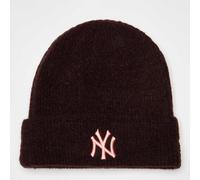 new era Female Wide Cuff Beanie New York Yankees marrón ONE SIZE