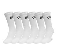 New Era Flag Ankle 3Pk Calcetines Blanco Blanco, 43-46 Sin Género