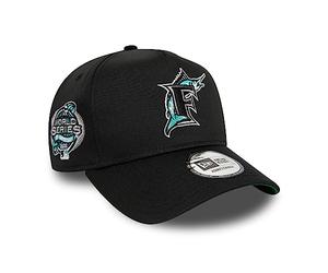 New Era Florida Marlins MLB Basecap E-Frame verstellbar World Series 2003 Kappe Schwarz - One-Size