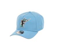 New Era Florida Marlins MLB Cooperstown Sky Blue 9Forty A-Frame Snapback Cap