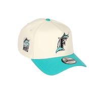 New Era Florida Marlins MLB Inaugural Season 1993 Sidepatch Cooperstown Chrome Turquoise 9Forty A-Frame Snapback Cap