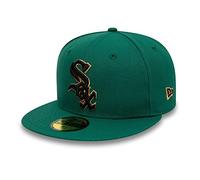 New Era Gorra 59FIFTY NFL NBA MLB Limited Edition para hombre, Chicago White Sox Green, 56-57